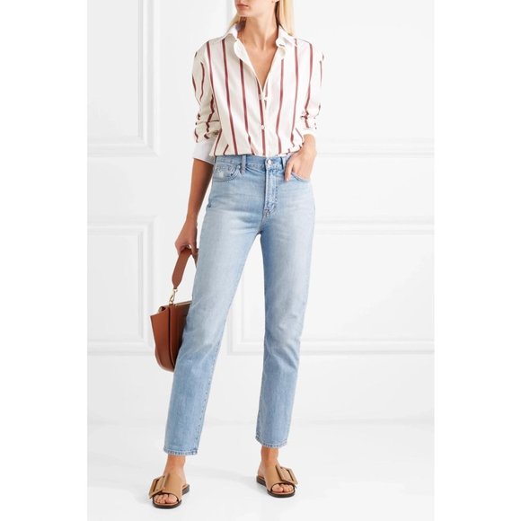 Madewell The Perfect Summer Jeans Fitzgerald Wash High Waist Crop 23 - Picture 2 of 12